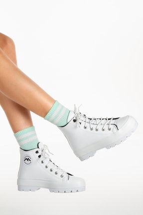 Kadın Termo Taban Bilek Boy Günlük Spor Ayakkabı EB01