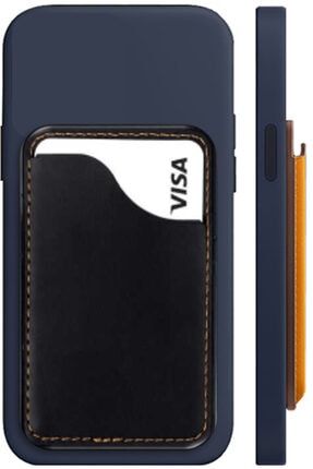 Samsung Galaxy A50 Uyumlu Cep Telefonu Arkasına Yapışabilen Mıknatıslı Para Kart Tutucu kartxtm-729