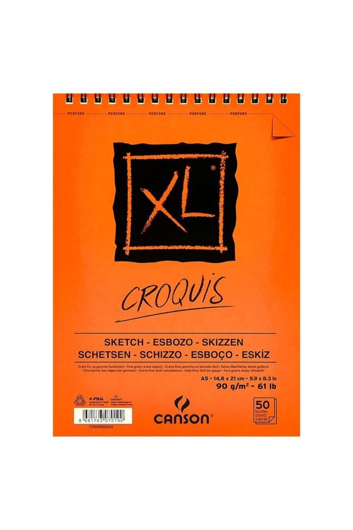 Canson® XL® Pen & Ink Pad (80lbs./118g.) 7″ x 10″ – 60 sheets – Side wire  bound – Heinz Jordan & Company Limited
