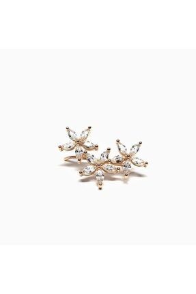 Trio Markiz Daisy Ear Cuff - Rose 925KUP1450