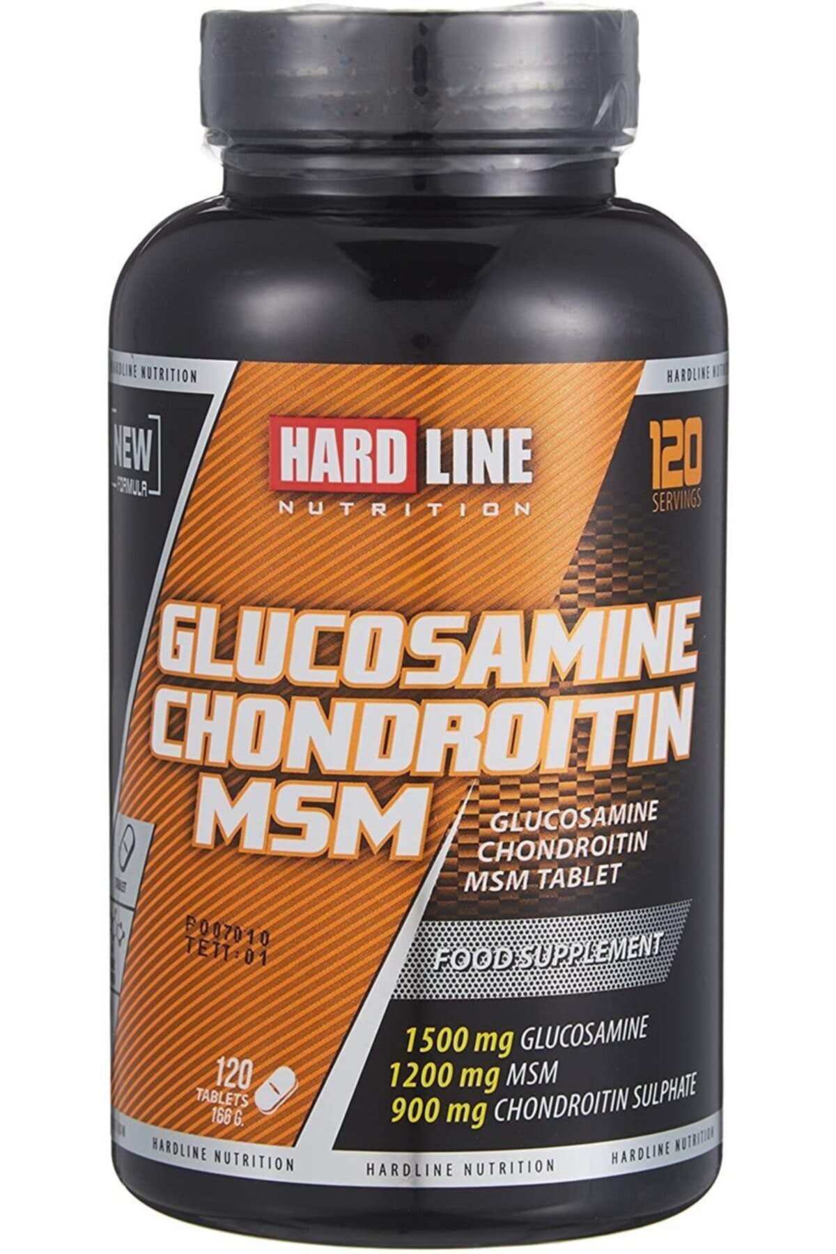 Hardline Glucosamine Chondroitin Msm, 200 Gr