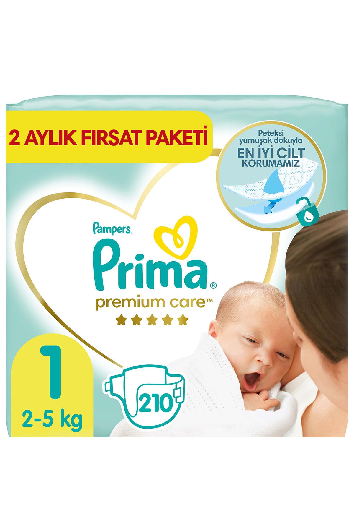 Prima Premium Care 1 Beden Aylık Fırsat Paket 210’lu