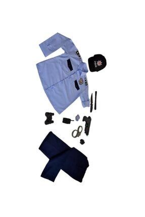 Çocuk Polis Kostümü Mavi Unisex 1fbrk881 F2015B09R18K