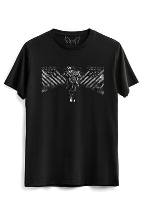 Son Of Anarchy Baskılı Siyah Tshirt 91736