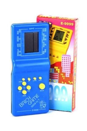 Nostalji Oyuncak El Atarisi Orjinal Tetris Brick Game Mavi cn989