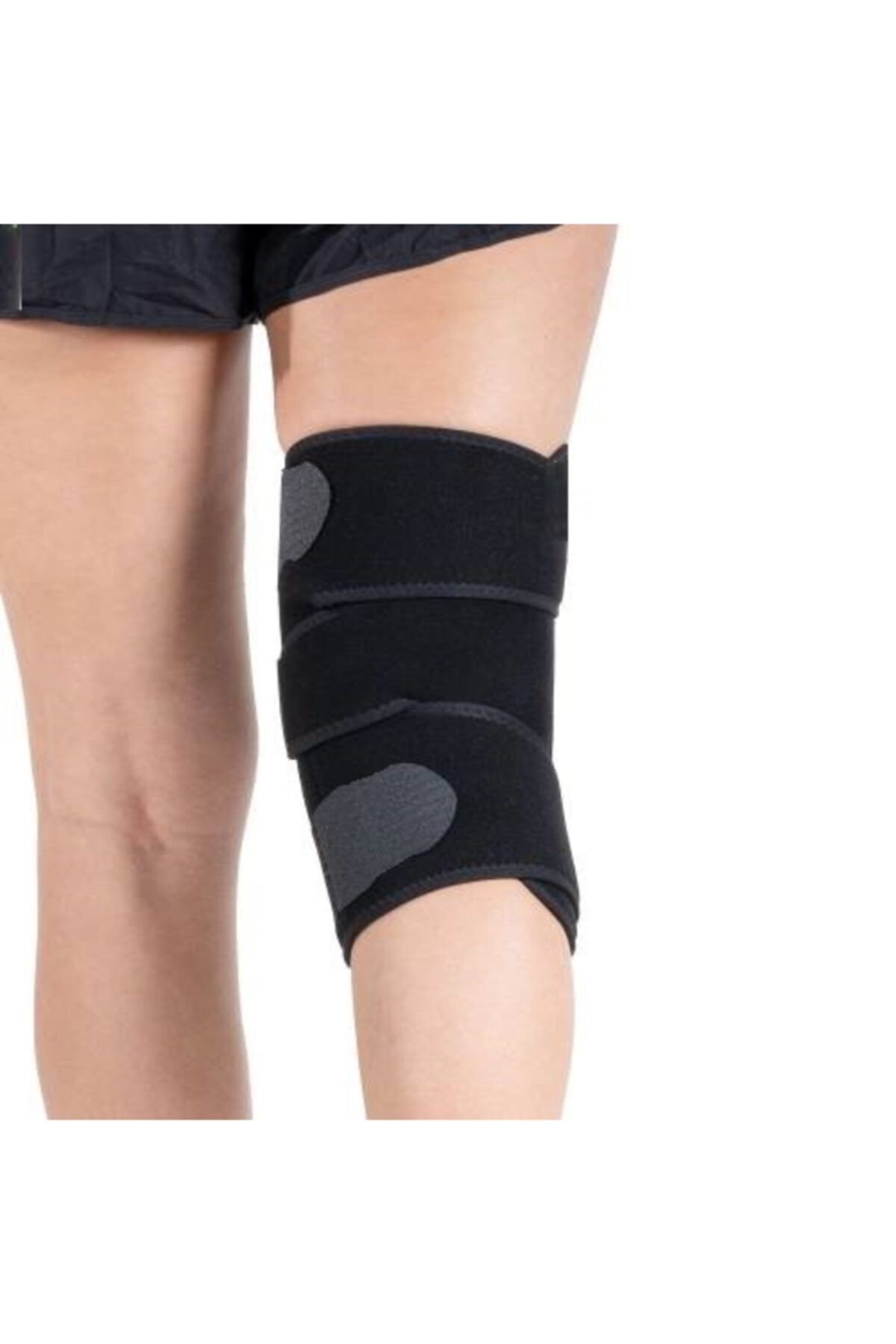 RAJ-Patella Supported Knee Pads Size Free Right & Left Side Open Middle Adjustable Knee Pads - Rd-001 4