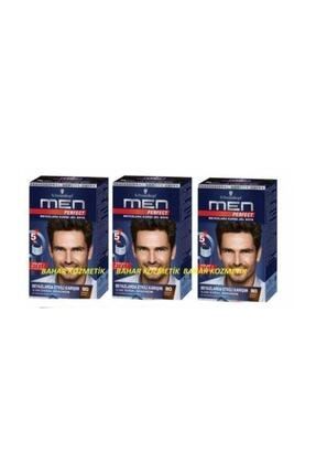 Schwarzkopf Men Perfect Erkek Sac Boyasi 50 Acik Kahve 3 Adet Trendyol