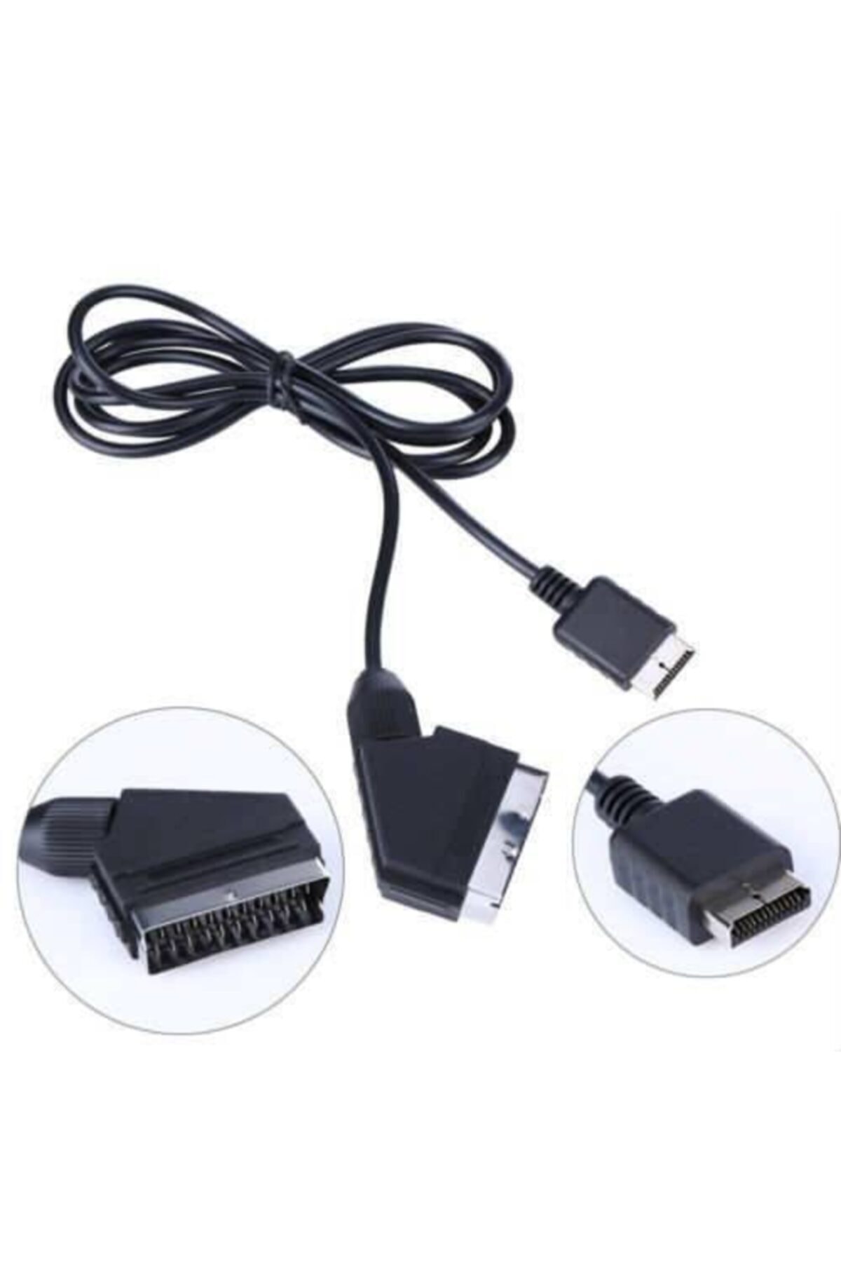 Playstation Tv Bağlantı Kablosu Scart Ps2 Ps3 Scart Ps 2 Ps 3 Ska Uyumlu 3