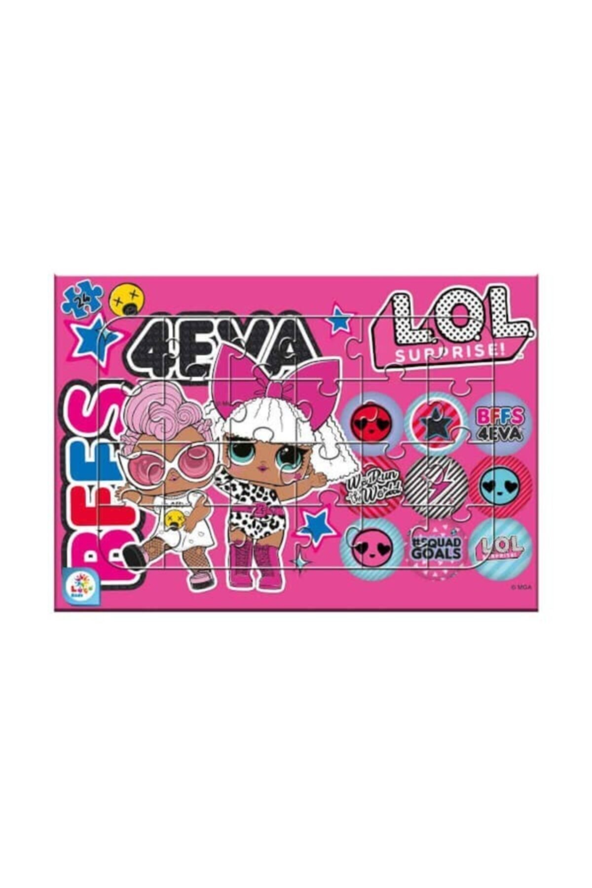 LOL7594 24 Pcs Frame Puzzle