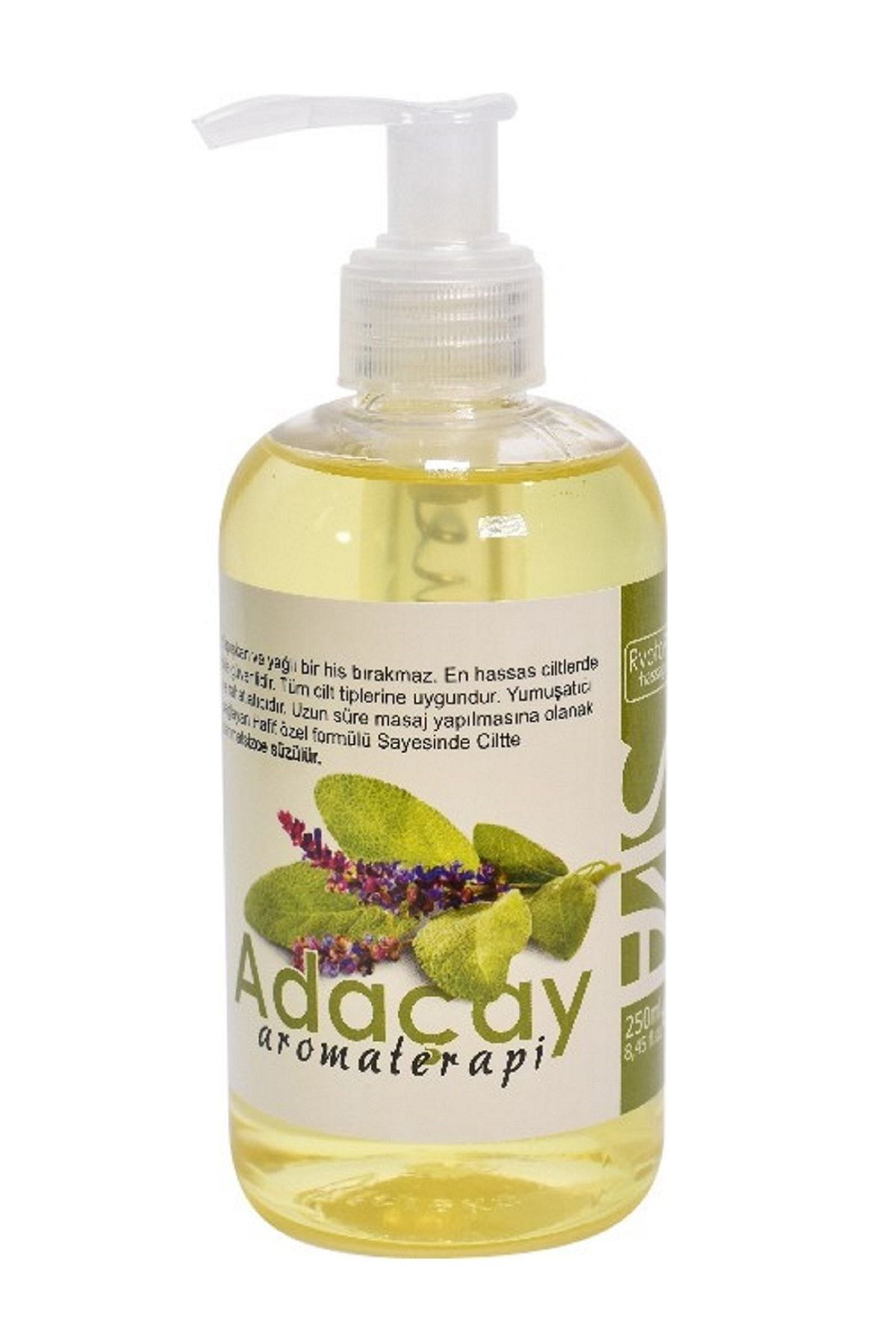 RyotoPRO Adaçayı Aromaterapi Masaj Yağı %100 Doğal 250 Ml. / RyotoPRO Sage Aromatherapy Massage Oil 100% Natural 250 Ml.