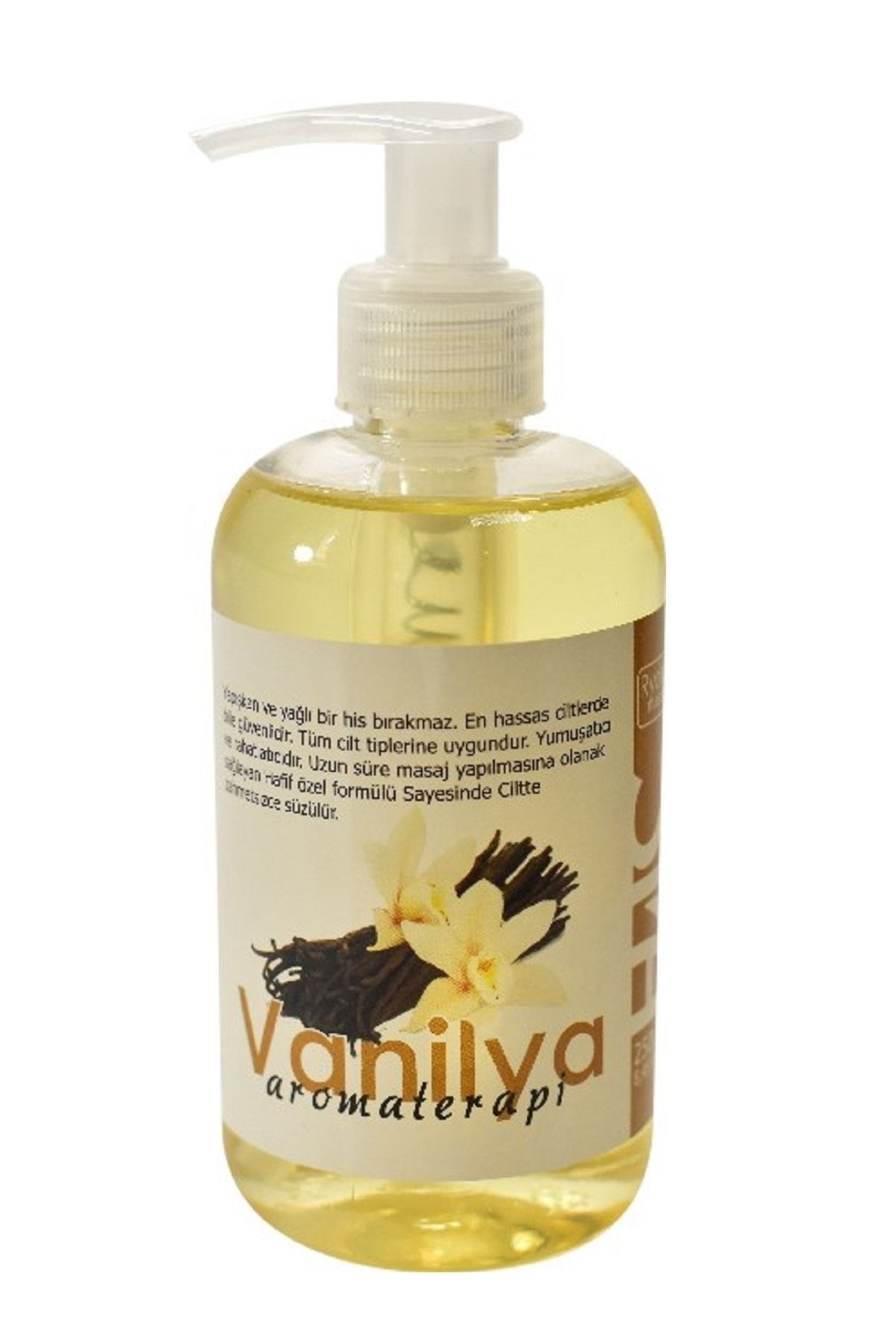 RyotoPRO Vanilya Aromaterapi Masaj Yağı %100 Doğal 250 Ml. / RyotoPRO Vanilla Aromatherapy Massage Oil 100% Natural 250 Ml.