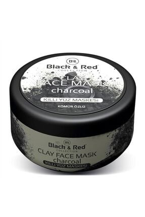 Black & Red Killi Yüz Maskesi Kömür Özlü 400gr HBRDSHP-MPN-15645