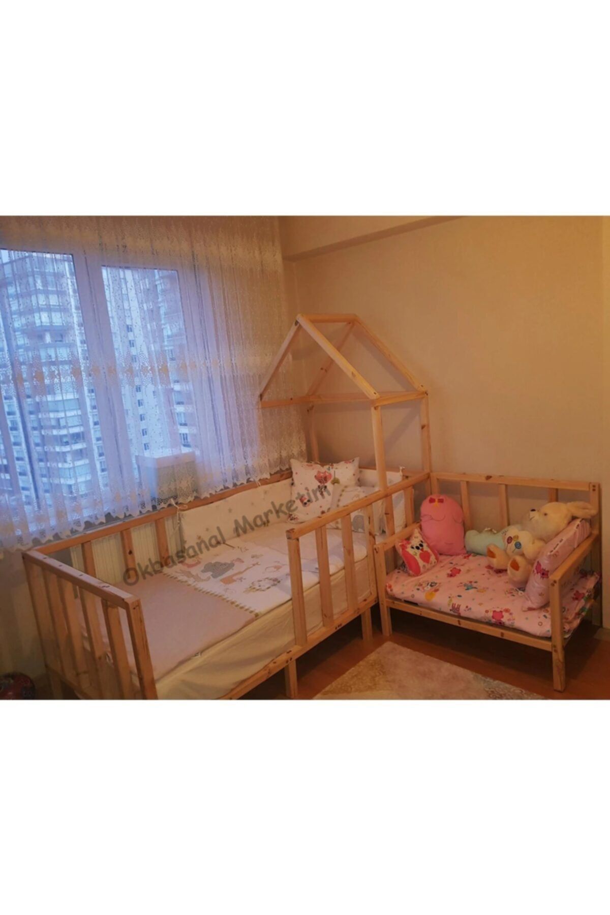 montessori kenar korumali cift catili yatak okba fiyati yorumlari trendyol