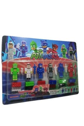 Mınecraft Lego 6 Figür Ve Aksesuarlı Oyuncak Seti 01156