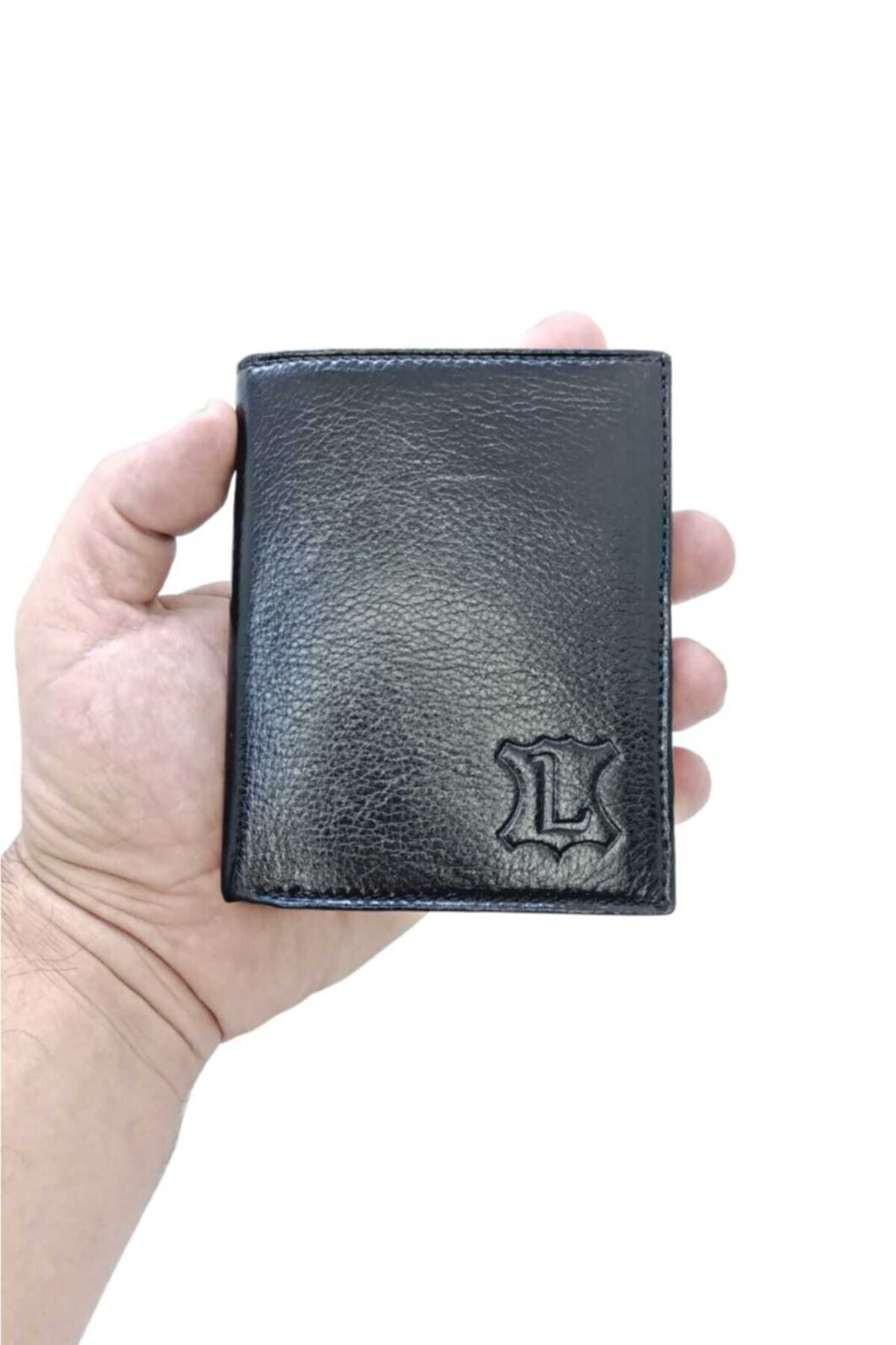 کیف پول مردانه مشکی Lederax | LD-00057 اورجینال - تصویر 5