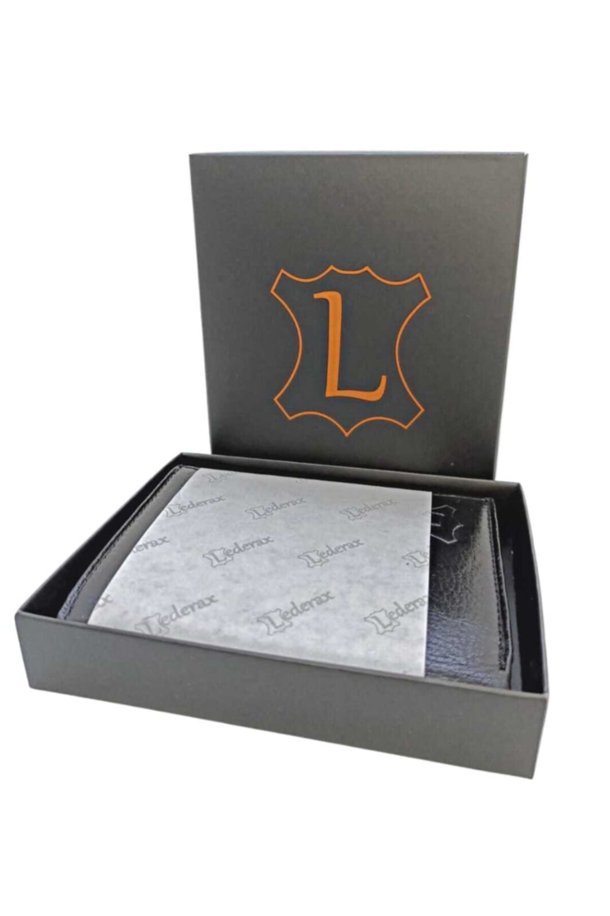 کیف پول مردانه مشکی Lederax | LD-00057 اورجینال - تصویر 6