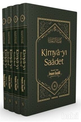 Bsrl Kimyayı Saadet 4 (ciltli) Kutulu Yeşil Renkli - Imam Gazali KRT.KIDA.9786051595610