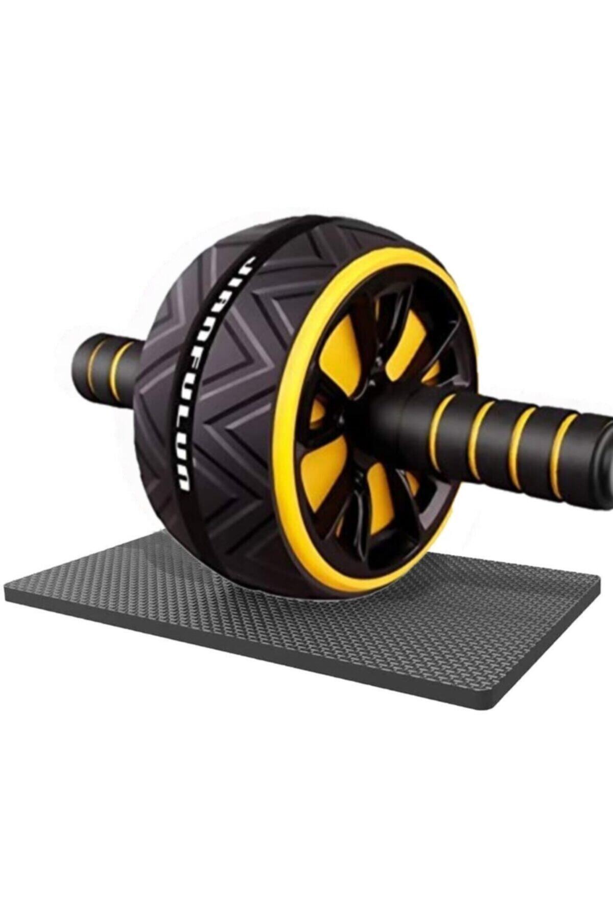 Leyaton Ab Roller Egzersiz Fitness Tekerleği Ab Wheel Karın Kası Kondisyon Spor Aleti