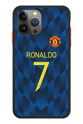Iphone 13 Pro Max Manchester Unıted Ronaldo Lacivert Forma 2021 TSBN13PMMNUNTDLCVRT