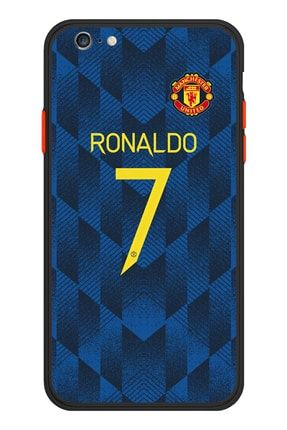 Iphone 6/6s Manchester Unıted Ronaldo Lacivert Forma 2021 TSBN6PMNUNTDLCVRT