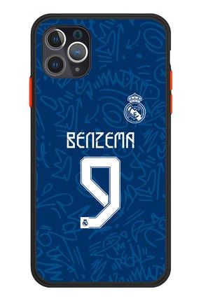 Iphone 12 Pro Max Real Madrıd Benzema Lacivert Forma 2021 TSBN12PMMDRDLCVRT