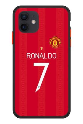 Iphone 12 Mını Manchester Unıted Ronaldo Kırmızı Forma 2021 TSBN12MMNUNTDKRMZ