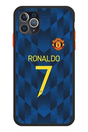 Iphone 11 Pro Max Manchester Unıted Ronaldo Lacivert Forma 2021 TSBN11PMMNUNTDLCVRT