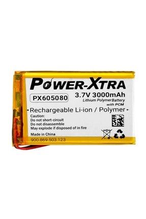 Px605080 3.7v 3000 Mah Li-polimer Pil ( Devreli/2.0a) ECX05399