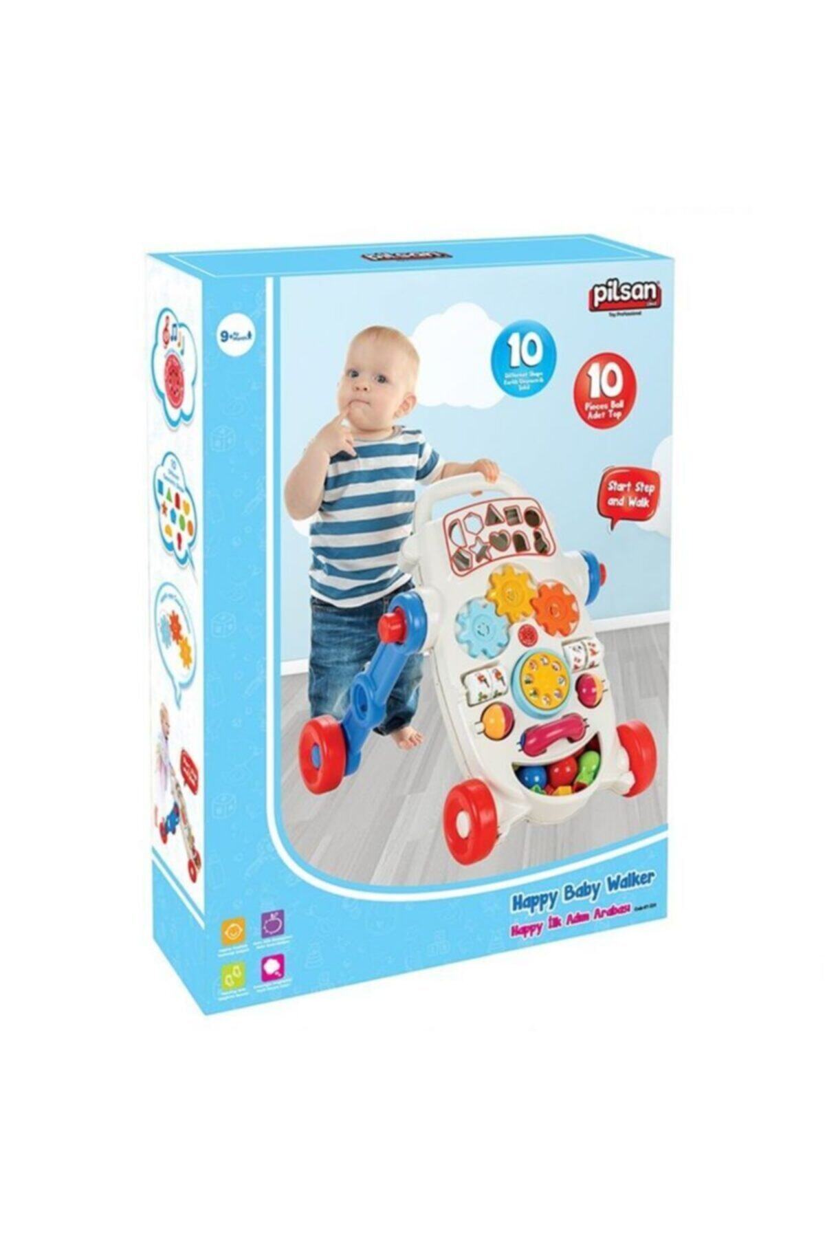 PİLSAN Happy Ilk Adim Arabasi (Mavi) fotoğrafı 5 (önizleme)