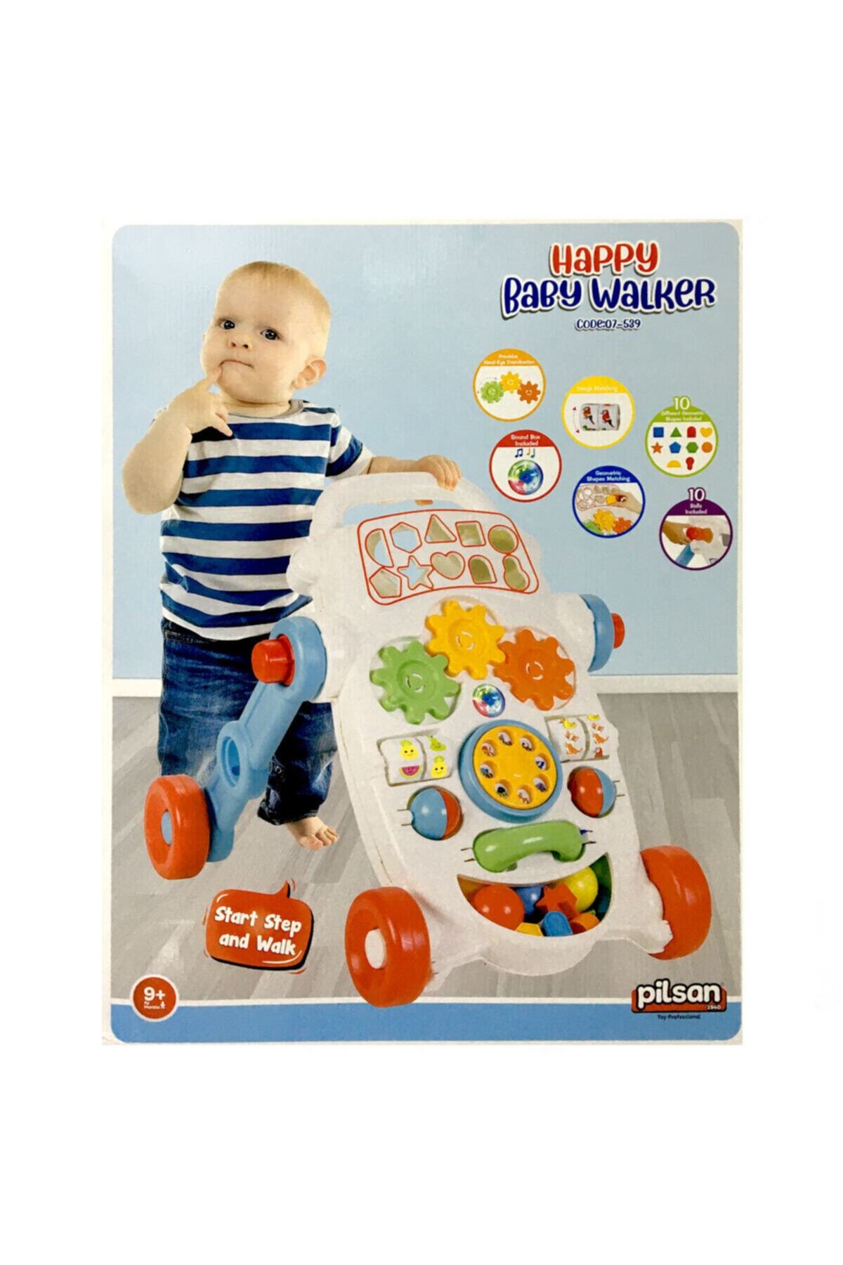 PİLSAN Happy Ilk Adim Arabasi (Mavi) fotoğrafı 6 (önizleme)