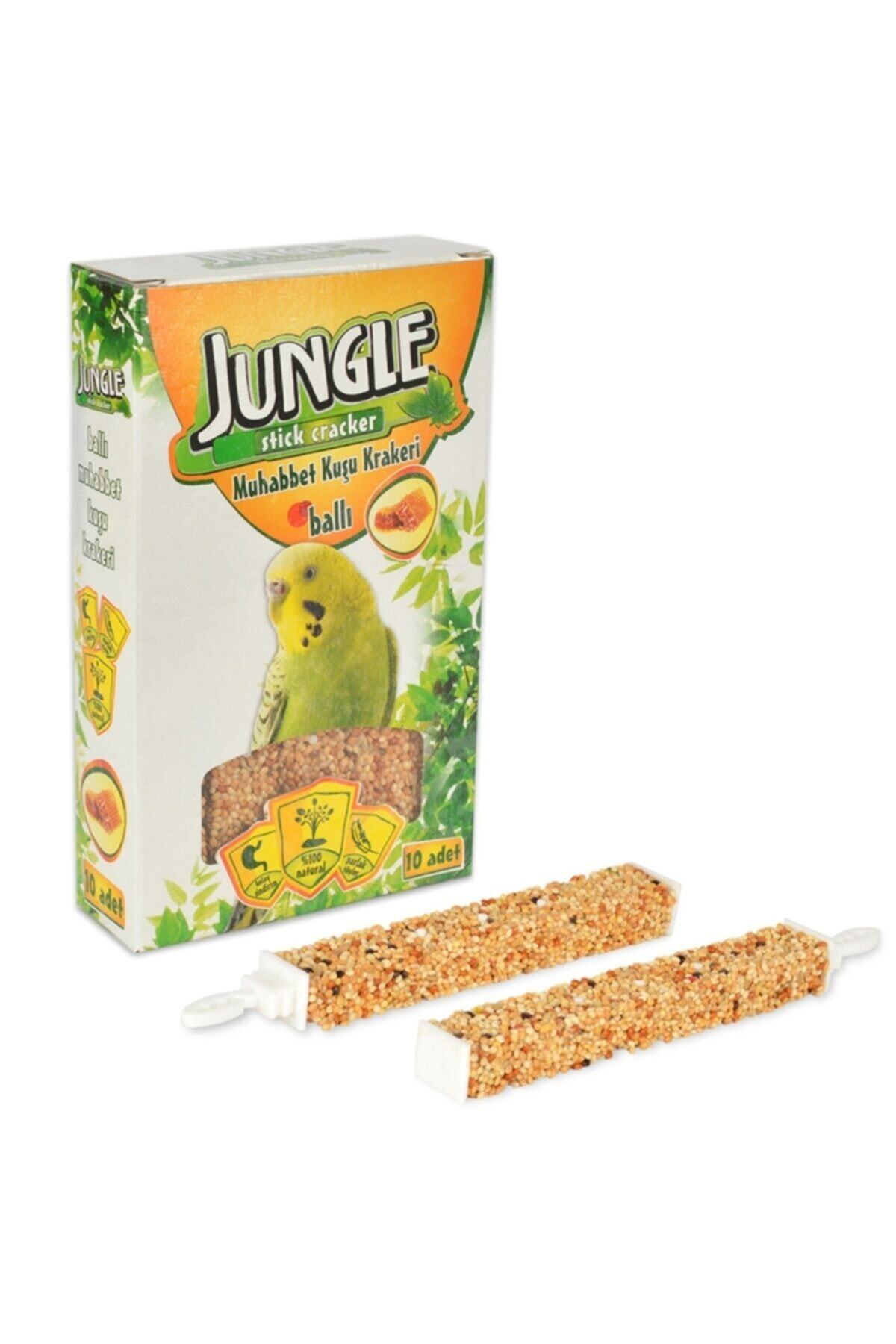 Jungle Ballı Tava Muhabbet Kuşu Krakeri 10 Lu