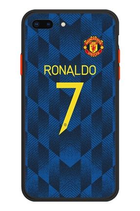 Iphone 7plus/8plus Manchester Unıted Ronaldo Lacivert Forma 2021 TSBN7PMNUNTDLCVRT