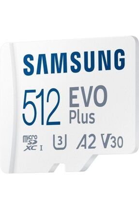 Evo Plus 512gb Microsd Mb-mc512ka/tr Beyaz Hafıza Kartı (Samsung Türkiye Garantili) MB-MC128KA/APC