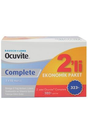 Ocuvite Complete 2 Li Ekonomik Paket 2 X 60 Kapsül bsc8699856717648