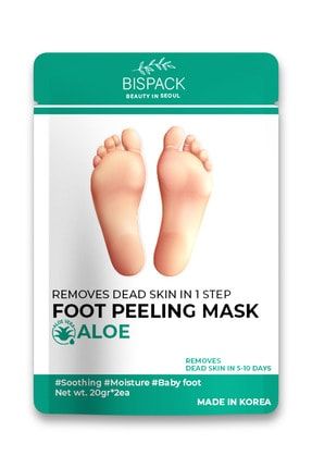 Korean Çorap Tipi Soyulan Ayak Peeling Maskesi - Miracle Foot Peeling Pack Bispack001