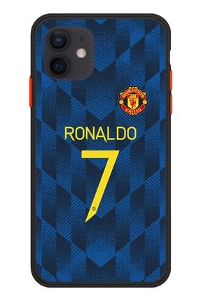 Iphone 12 Manchester Unıted Ronaldo Lacivert Forma 2021 TSBN12MNUNTDLCVRT