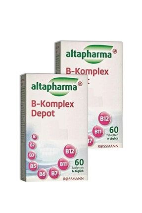 Vitamin B Kompleks Tablet 60'lı 2 Adet N830