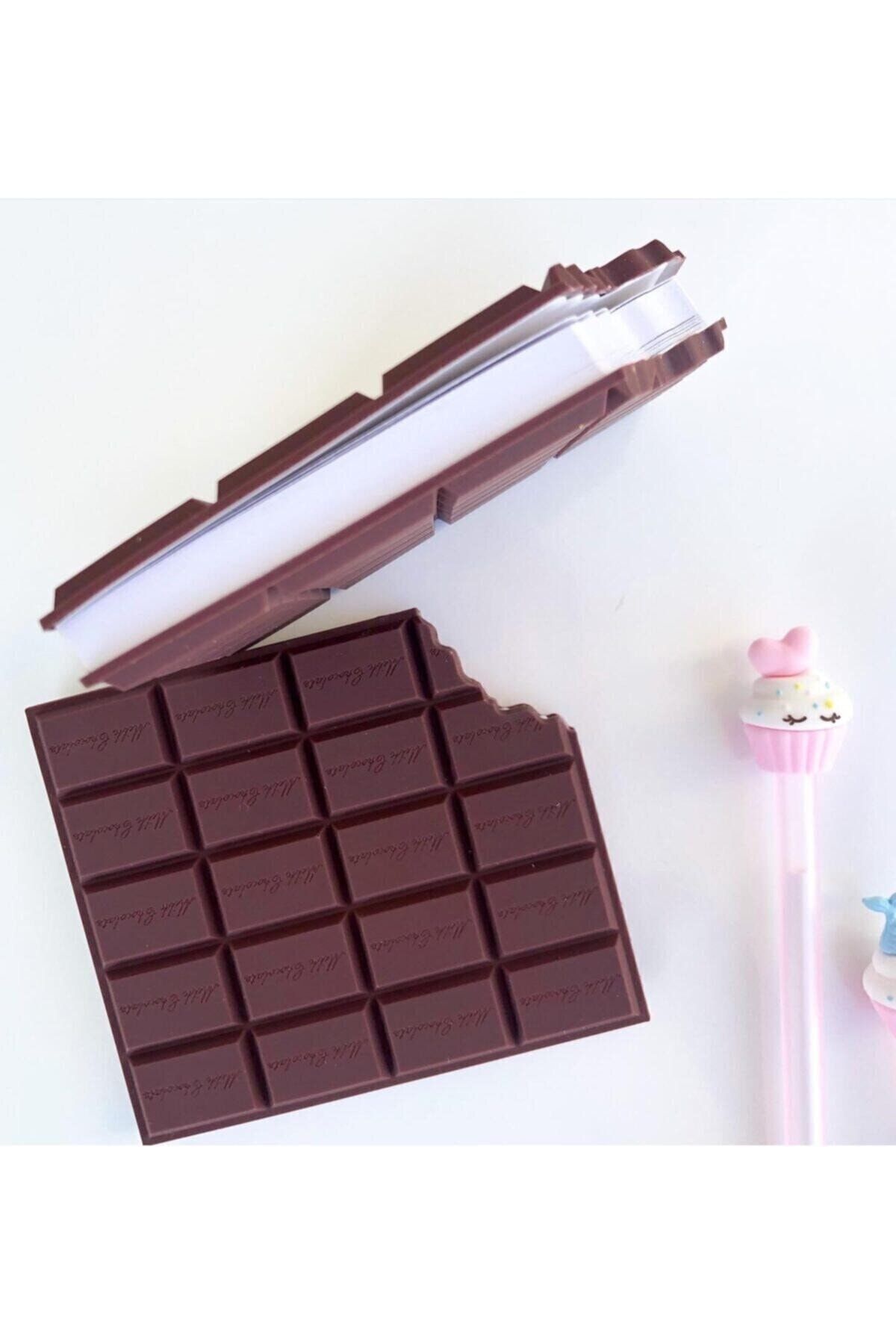 Jetcom-Scented Wonderful Square Patterned Chocolate Notebook 3