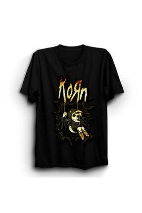 Korn Salıncak Baskılı T-shirt TT-BT11300
