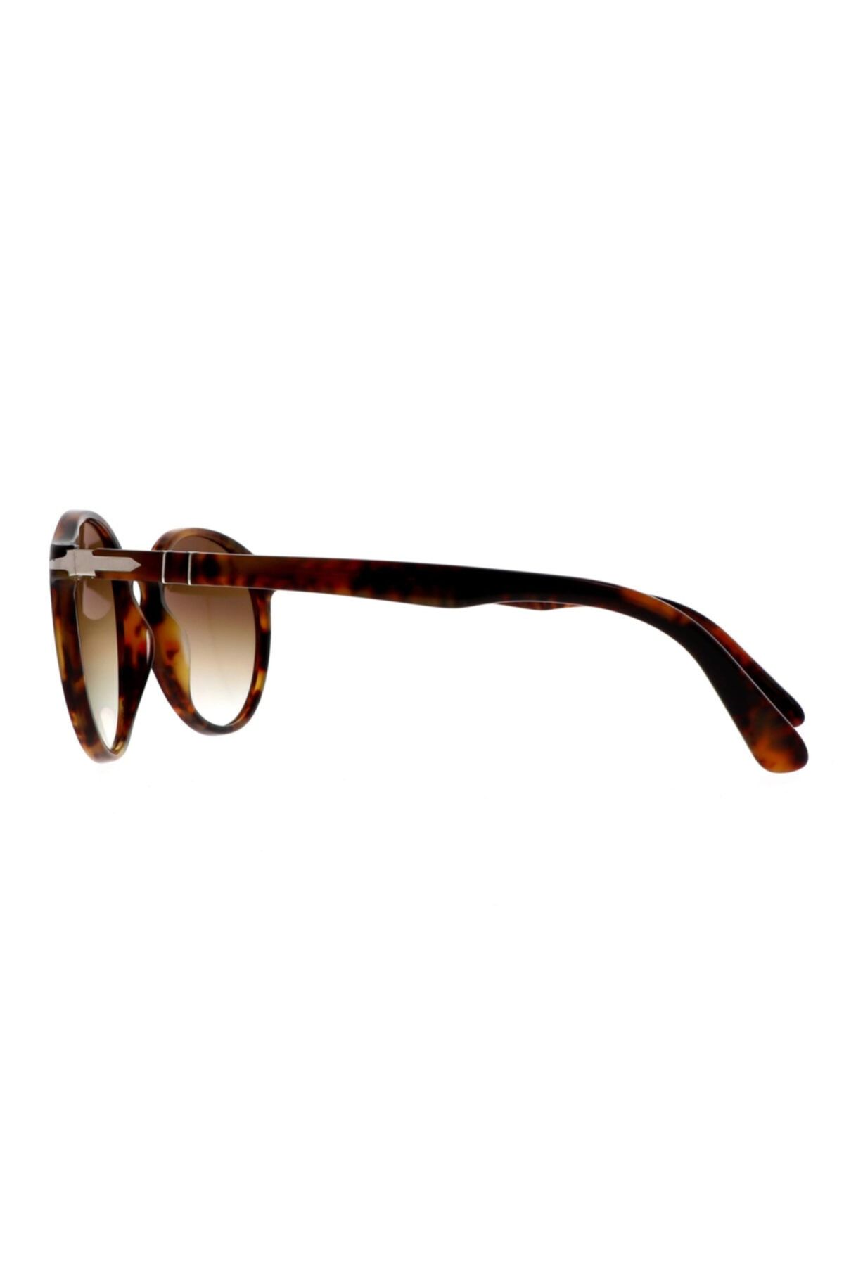عینک آفتابی چند رنگ مردانه و زنانه یونیسکس 3171s 108 51 52 گرد قهوه ای Persol