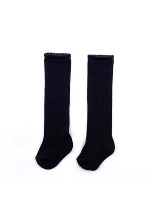 Unisex Bebek Siyah Renk Basic Çorap SOC-YBA