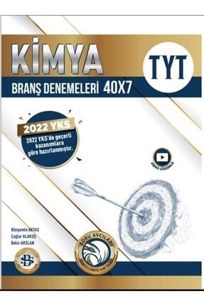 Bilgi Sarmal Yayınları Tyt Kimya 40 X 7 Branş Denemeleri TX6BCA06F729099