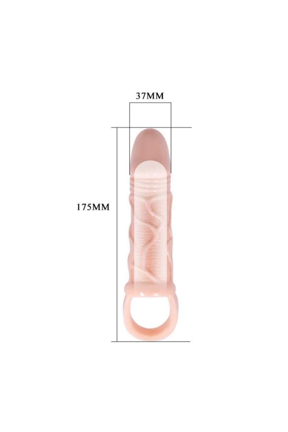 Testise Sabitlenebilir Penis Kılıfı 17,5 x 3,7 cm 4