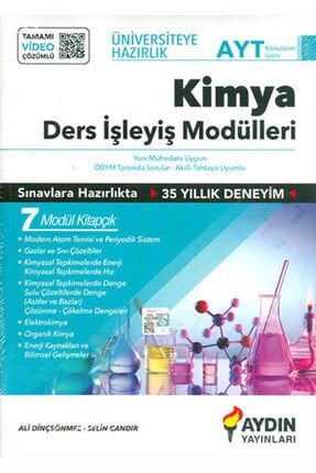 Aydın Ayt Kimya Ders Işleyiş Modülleri Set SLTKRT256888