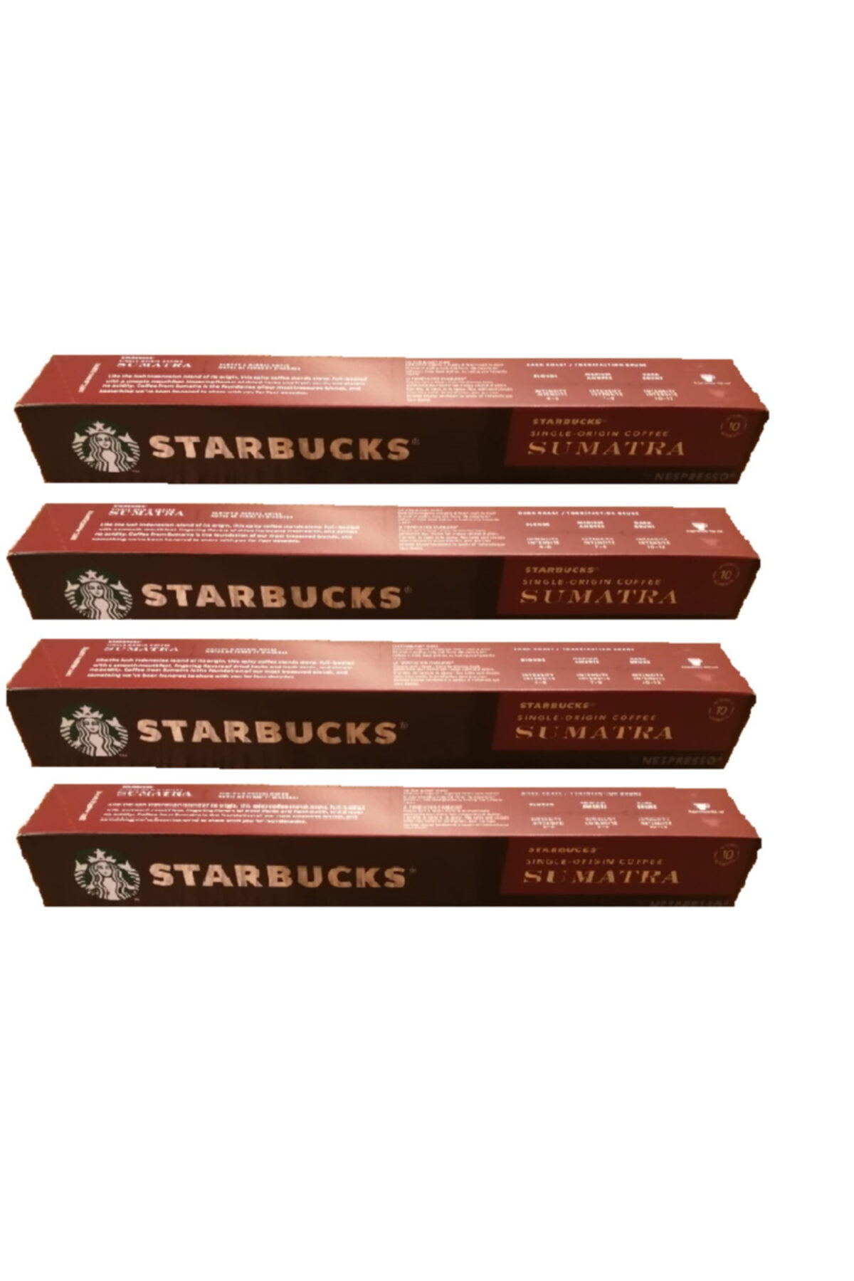 Starbucks Sumatra Kapsül Kahve X4 Kutu Özel Seri
