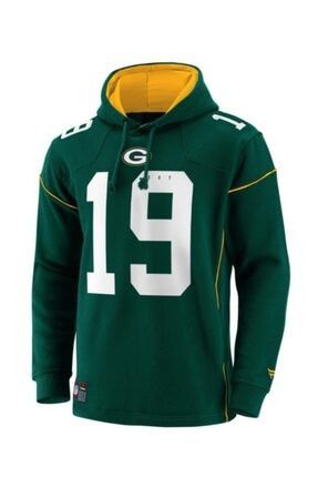 Orjinal Nfl Green Bay Packers Erkek Kapüşonlu Hoodie Sweatshirt O0203011NFL6567YEŞ