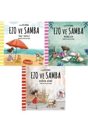 Ezo Ve Samba Seti Yaz Tatili - Renkler - Doğum Günü / Ezo Sunal 3 Kitap Birarada 978604230123489741