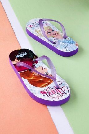 Frozen Kız Çocuk Rahat Parmak Arası Plaj Terliği Flipflop BER1000CO44TER