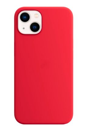 Iphone 13 Lansman Kırmızı Renk Telefon Kılıfı IP13LN-DUZ