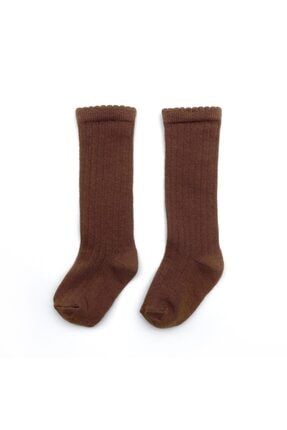 Kız / Erkek Bebek Kahverengi Y. Basic Çorap 0-2 Yaş SOC-YBA
